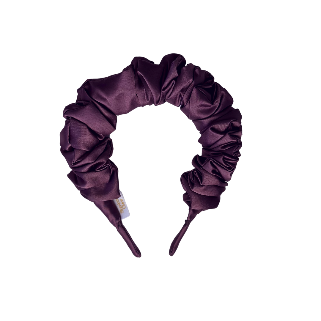 Classic Headpiece in Plum