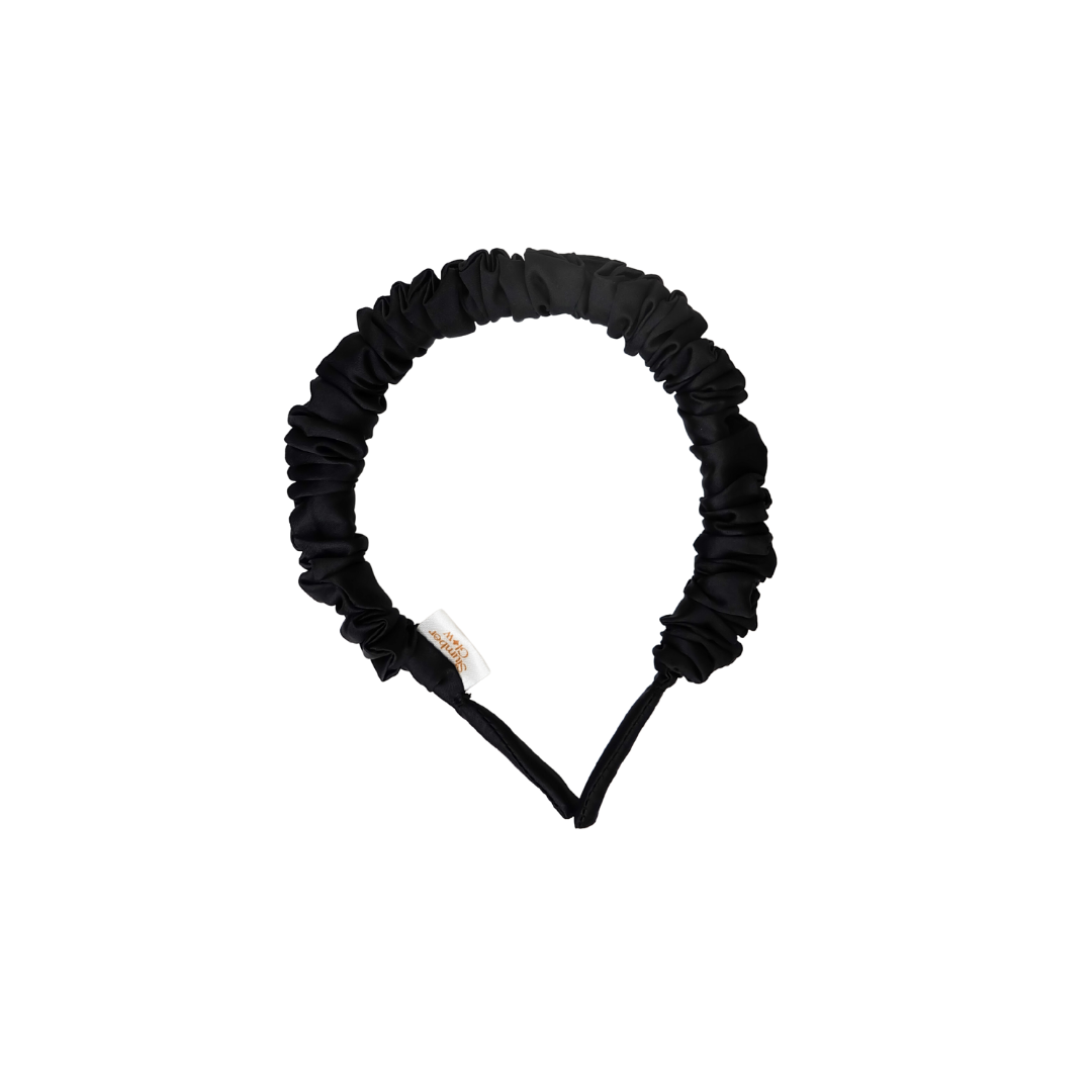 Petite Headpiece in Onyx (Matte)