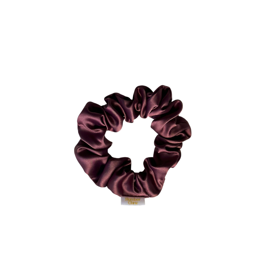 Petite Scrunchie in Plum