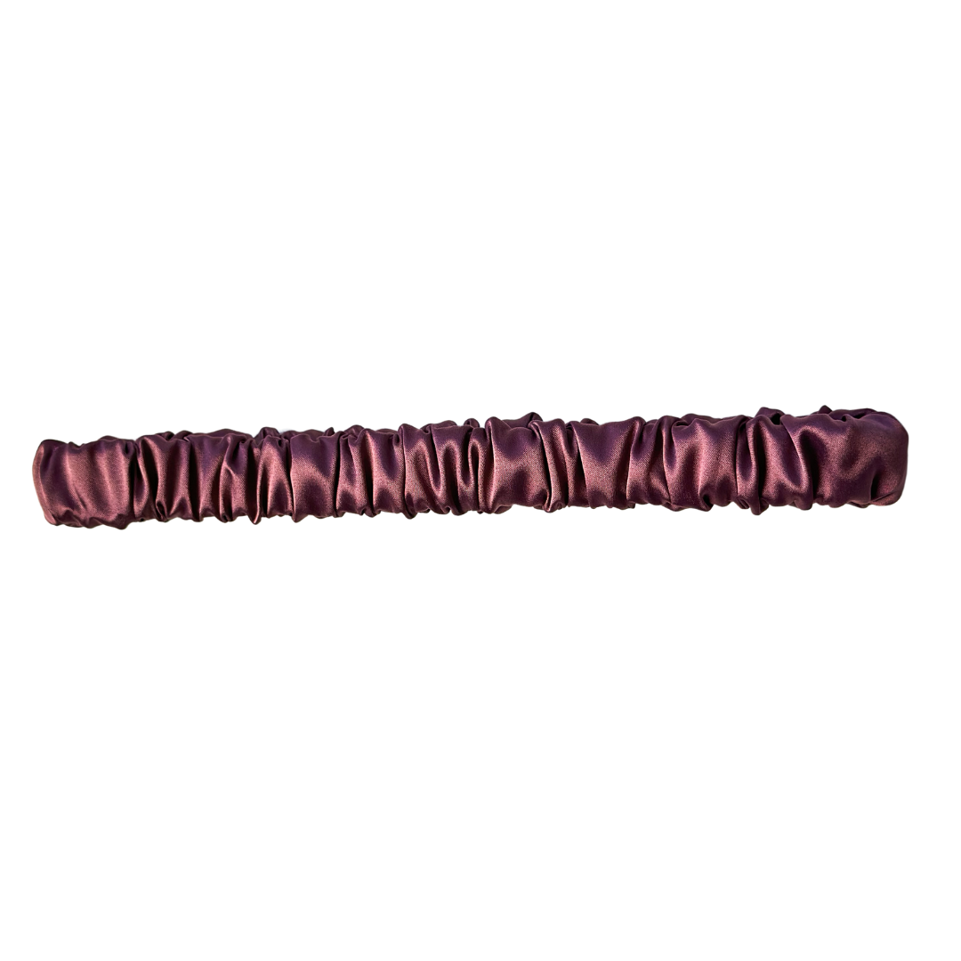 Skinny Headband in Plum