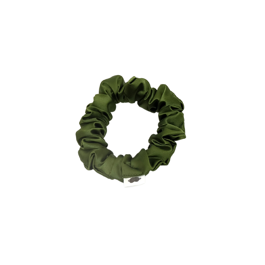 Petite Scrunchie in Moss Green