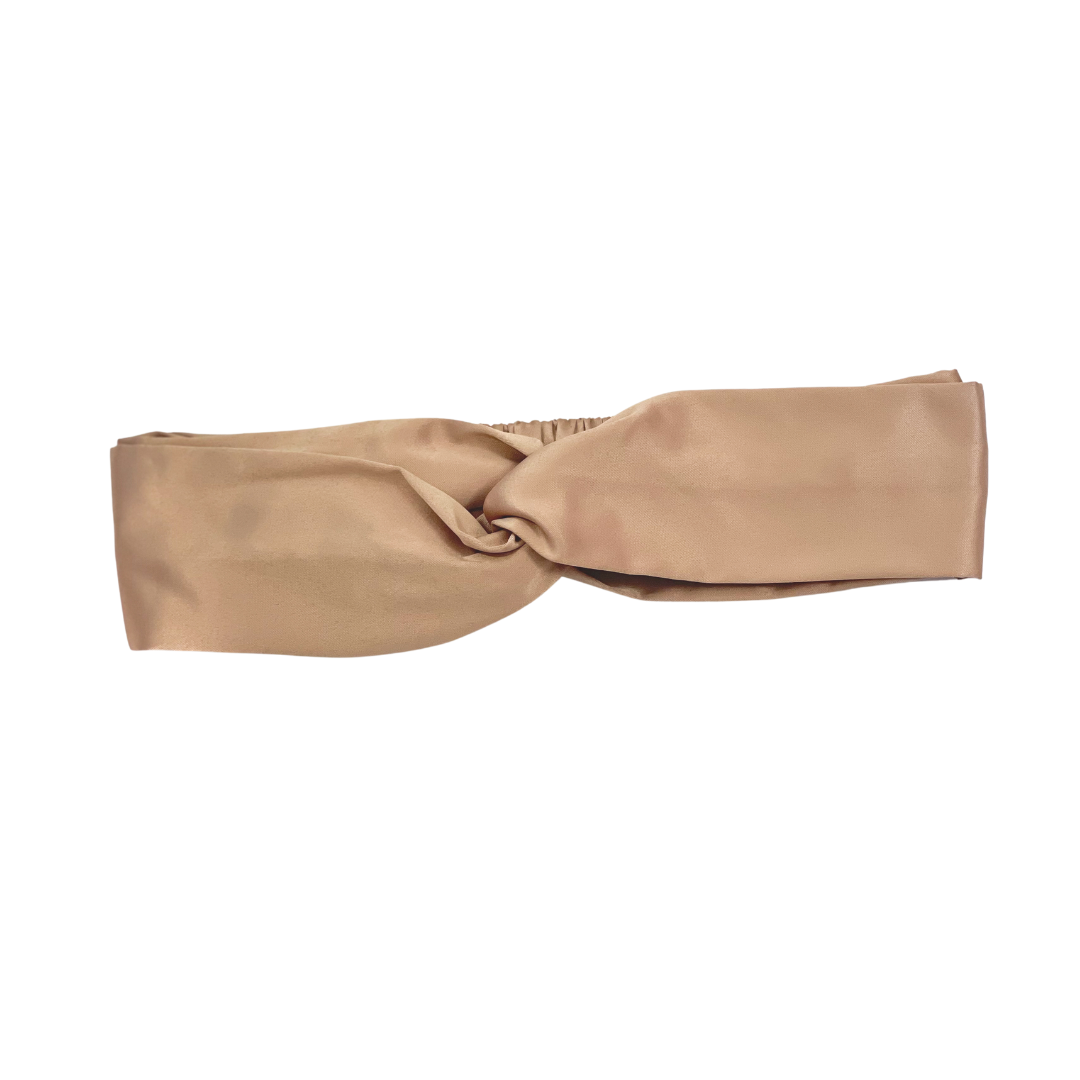 Knot Headband in Caramel