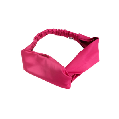 Knot Headband in Fuchsia