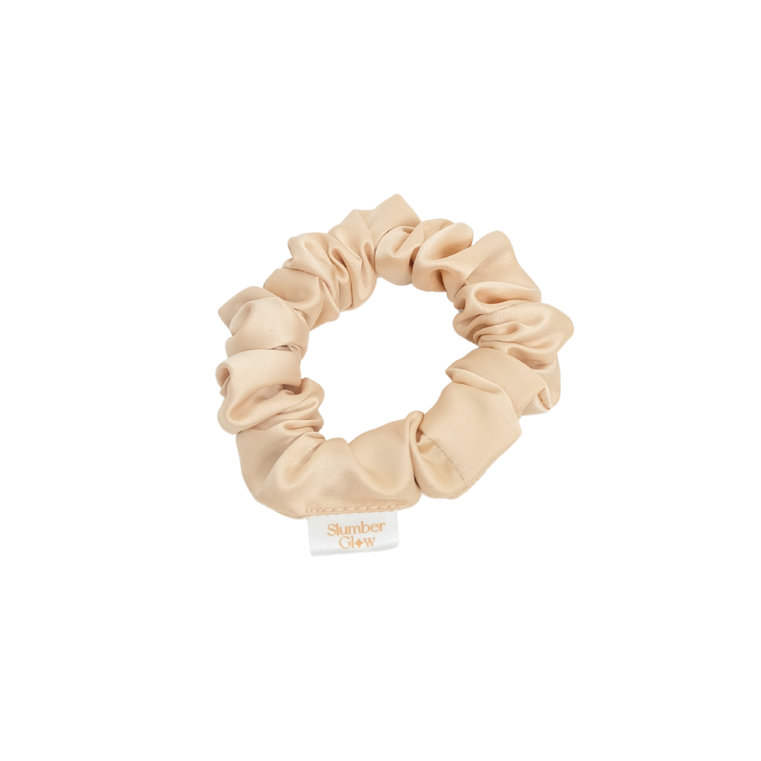 Petite Scrunchie in Golden Beige