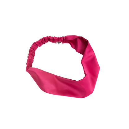 Strip Headband in Fuchsia